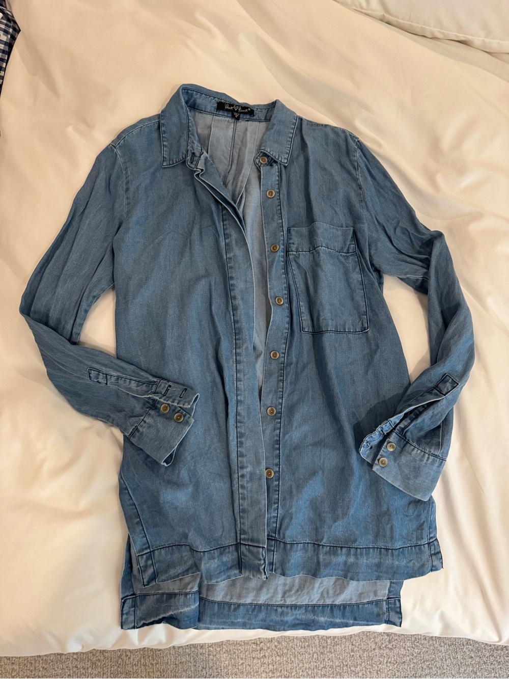 Velvet Heart Light Blue Denim Shirt Jacket